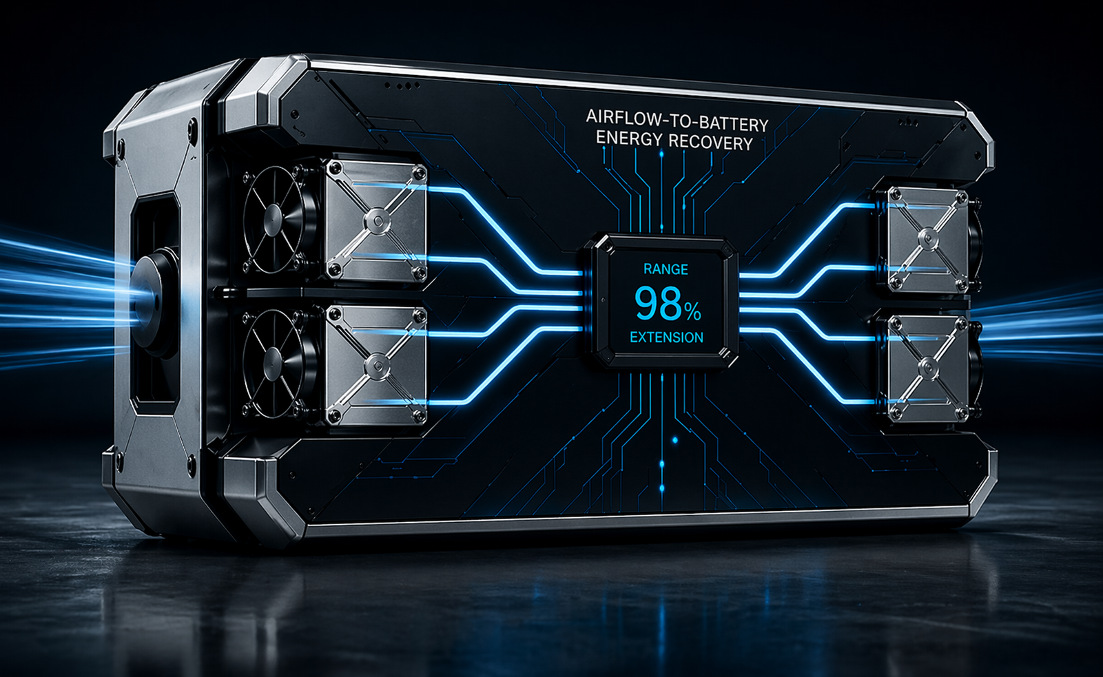 Illustration of the VDV Technologies power pack platform